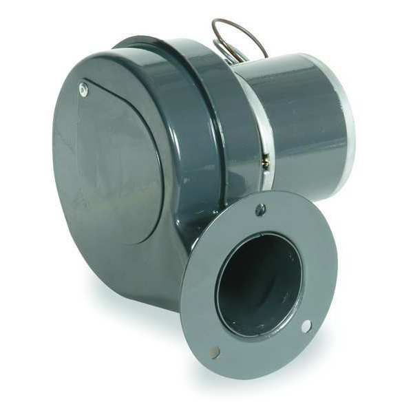 Round OEM Blower, 3036 RPM, 1 Phase, Direct, Rolled Steel