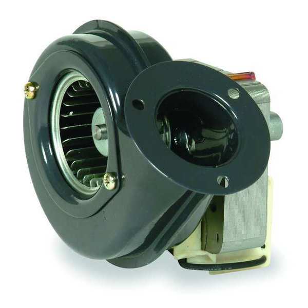 Round OEM Blower, 3394 RPM, 1 Phase, Direct, Rolled Steel