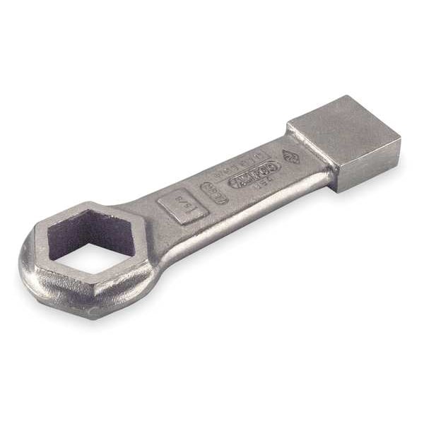 Striking Wrench, Straight, 1-13/16, 9-7/8 L