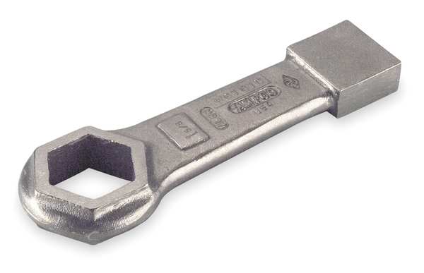 Striking Wrench, Straight, 1-5/8in., 8-3/4L
