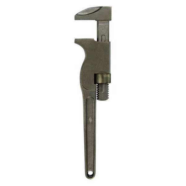 15 in L 2 13/16 in Cap. Aluminum Bronze Monkey Wrench