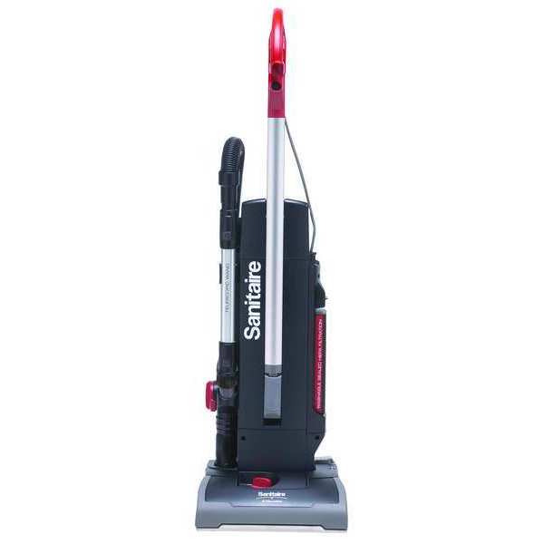Upright Vacuum, 13 In, 119 cfm, 11.3A, 120V