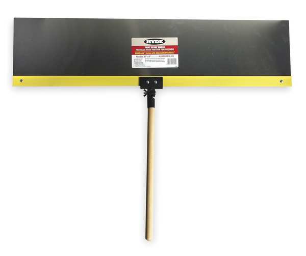 Flex Paint Shield, Alum, 36 In, 18 In Hndl