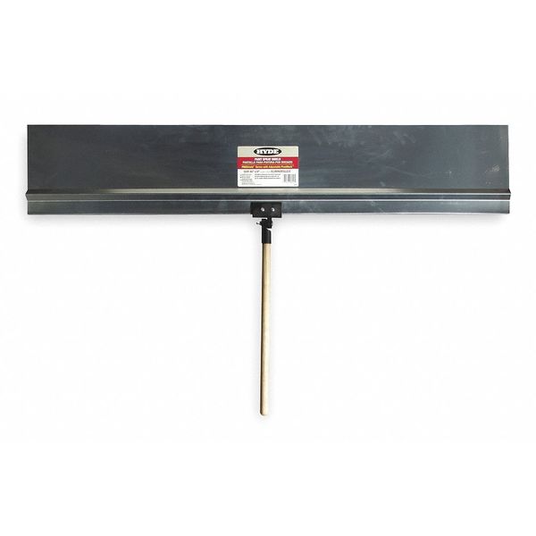 Stiff Paint Shield, Alum, 36 In, 18 In Hndl