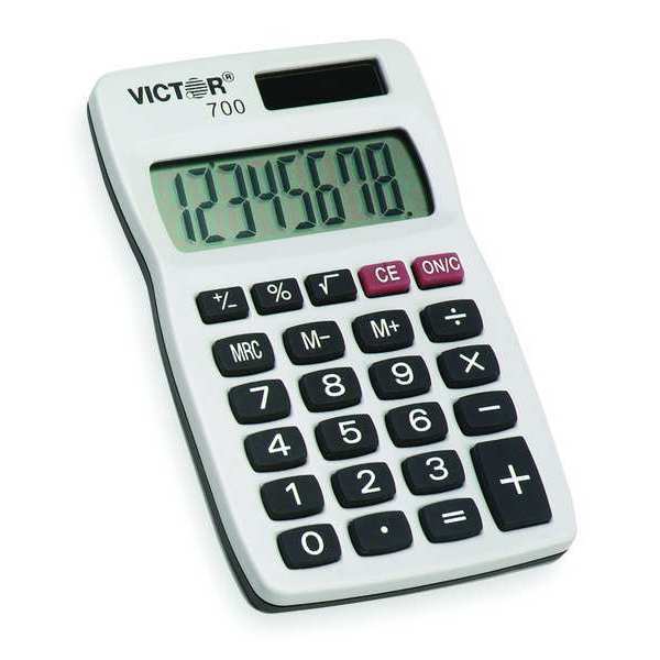 Pocket Calculator, LCD, 8 Digits