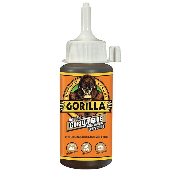 All Purpose Glue, Tan, 24 hr Full Cure, 4 oz, Bottle
