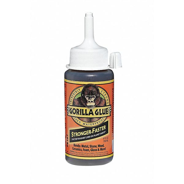All Purpose Glue, Tan, 24 hr Full Cure, 4 oz, Bottle