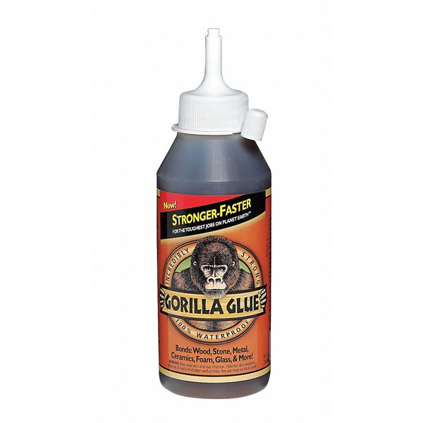 All Purpose Glue, Tan, 24 hr Full Cure, 8 oz, Bottle