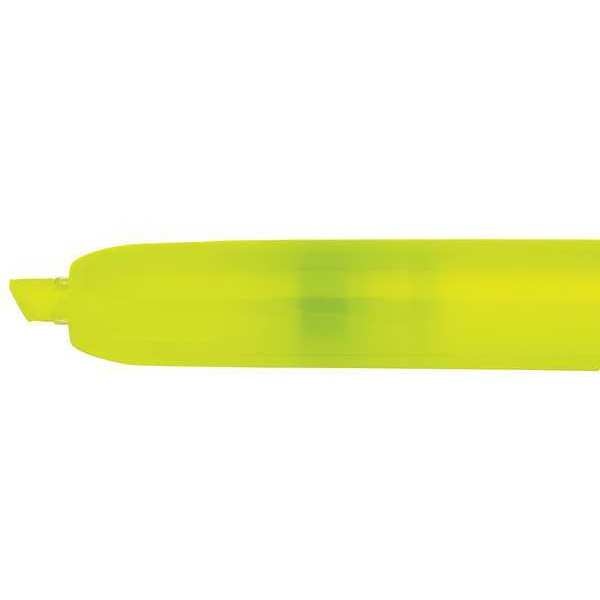 Retractable Highlighter Set, Micro Chisel Tip Fluorescent Colors PK8