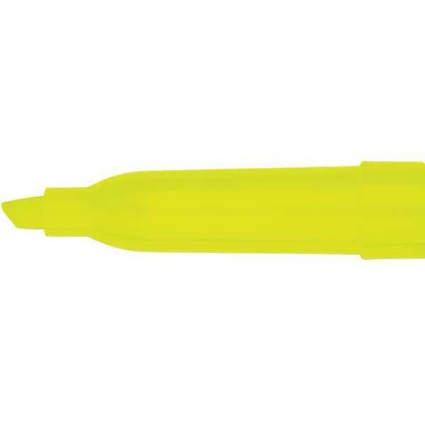Highlighter, Chisel Tip Fluorescent Yellow PK12