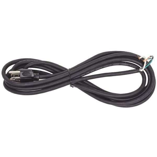 Power Cord, 5-15P, SJO, 12 ft., Blk, 10A, 18/3