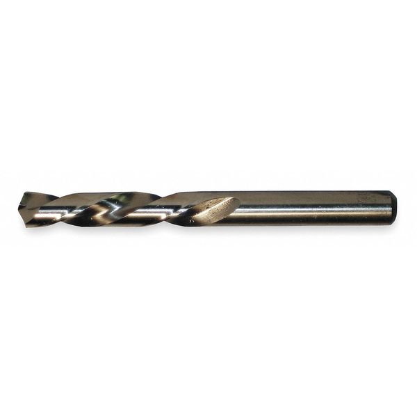 135Â° Cobalt Left-Hand Mechanics Length Drill Cle-Line 1880 Straw HSS-CO LHS/LHC 11/32