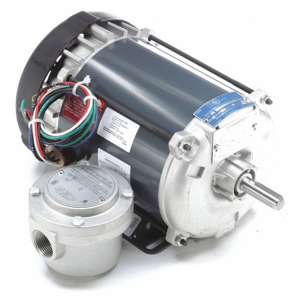 Hzrdus Loc Mtr, SplitPhase, TEFC, 1/3HP, T3B