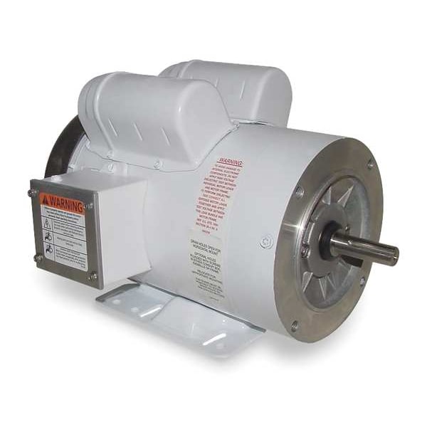 Washdown Mtr, Cap Strt, TEFC, 1 HP, 1725 rpm