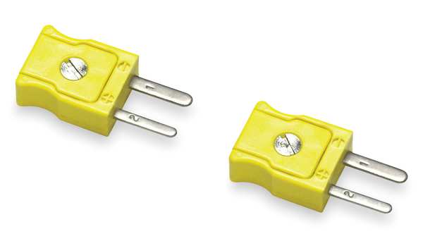 Type K Thermocouple Plug, Mini, PK2