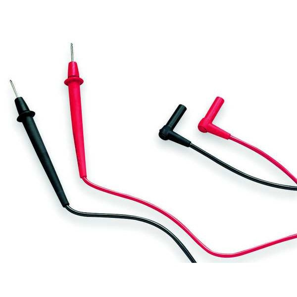 Test Leads, 48 In. L, 1000VAC, Black/Red, PR