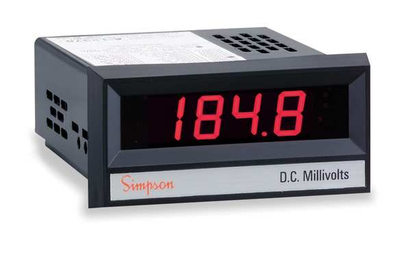 Digital Panel Meter, DC Voltage