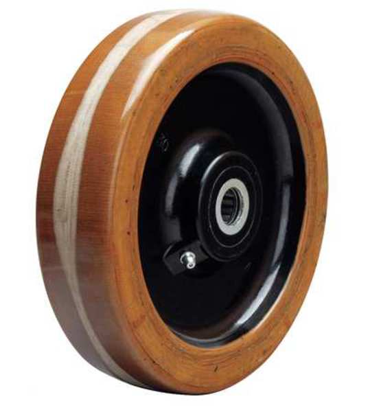 Caster Wheel, Phenolic, 8 in., 1750 lb.