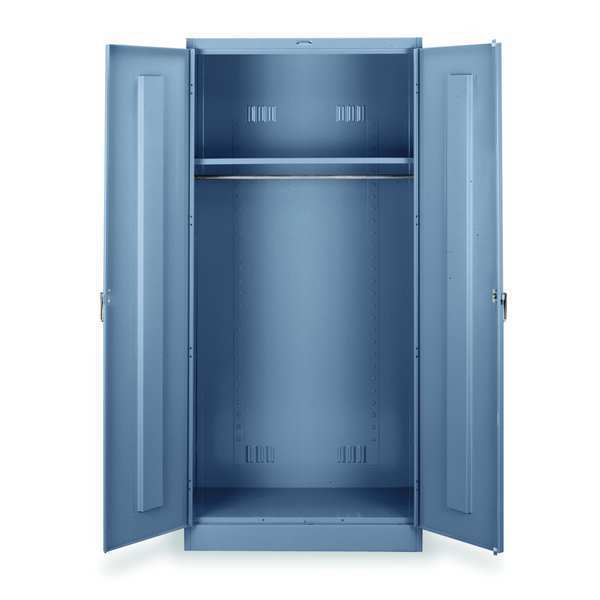 22 ga. ga. Steel Wardrobe Storage Cabinet, 36 in W, 78 in H