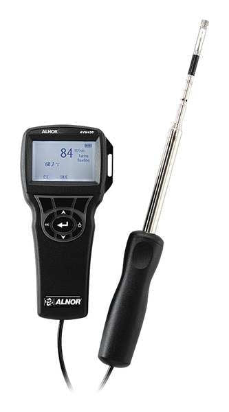 Anemometer, 0 to 6000 fpm, NIST