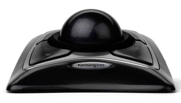 Trackball Mouse, Corded, Optical, Black