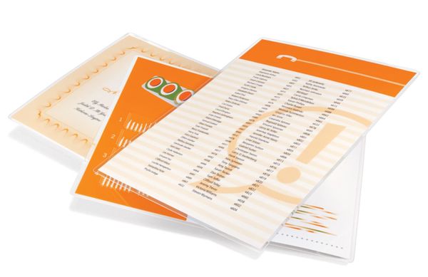 Heat Laminating Pouches, 11-1/2x9in, PK100