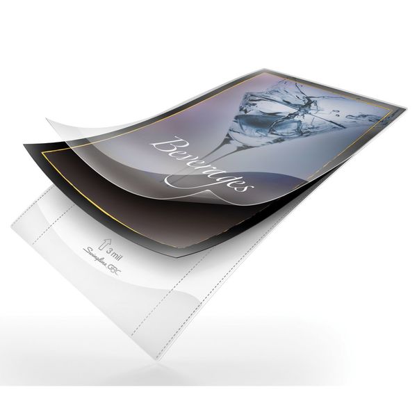 Laminating Pouches, 17-1/2x11in, PK100