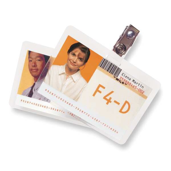 Laminating Pouches W/Clips, PK25