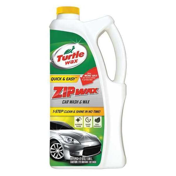 64 Oz. Car Wash and Wax Bottle, Blue, Wash and Wax