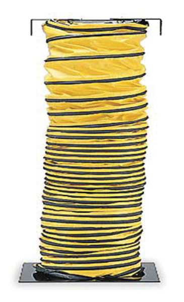 Ventilation Duct, 25 ft., Black/Yellow