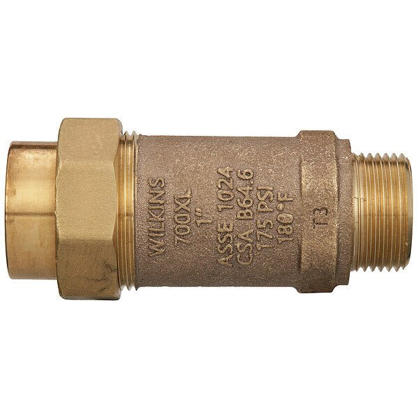 Backflow Preventer, 1 in, FMTC x MMTC