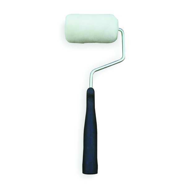 Mini Paint Roller Frame & Cover, Cage, Plastic Handle, 4