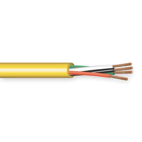 14 AWG 3 Conductor Carolprene Portable Cord 600V 250 ft. YL