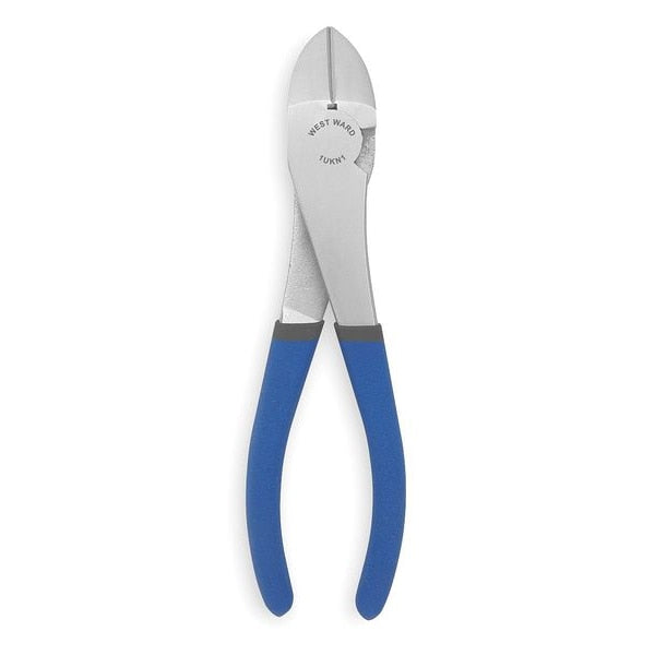 8 in Diagonal Cutting Plier Flush Cut Oval Nose Uninsulated