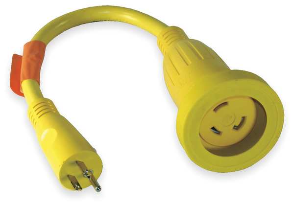 Locking Cord Adapter, 30A, 5-15, L5-30
