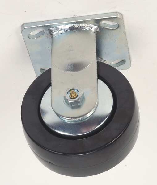 Rgd Plate Cstr, Phnolic, 6 in, 1200 lb, Rllr