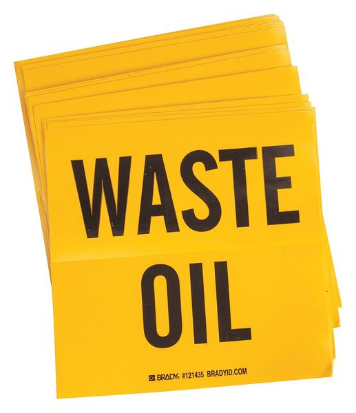 Drum Label, 6 In. W, 6 In. H, PK100