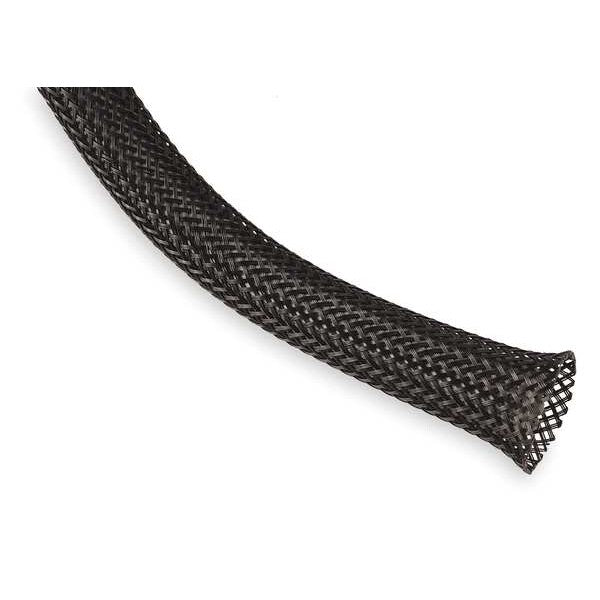 Braided SleevIng, 1.750 In., 10 ft., Black