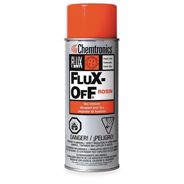 Flux Remover, 16 Oz, Net 10 Oz, VOC 851 g/L