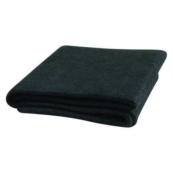 Welding Blanket, 4 ft. W, 6 ft., Black