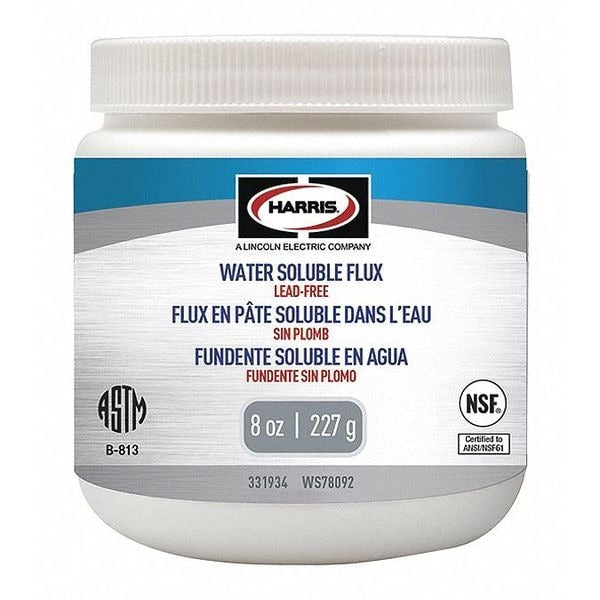 Water Soluble Lead Free Flux, 8 Oz