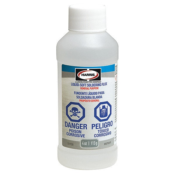 Solder Flux, 4 Oz, 200-850 F