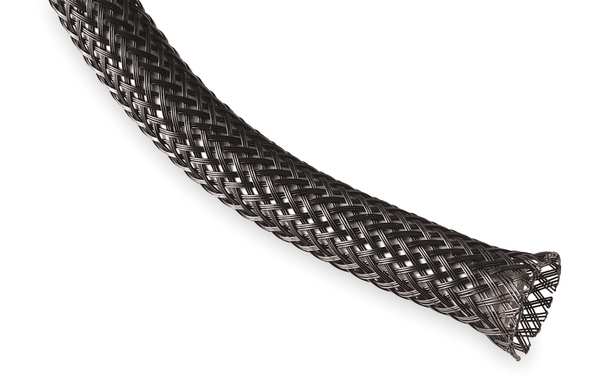 Sleeving, 1 In Heavy Wall, Black, 10 Ft