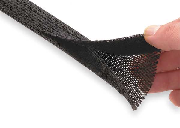 Sleeving, 0.750 In., 25 ft., Black