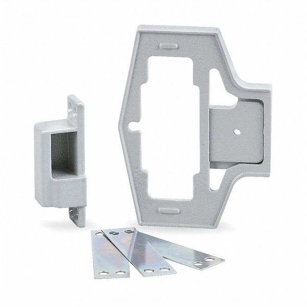Metal Frame Adapter Kit, Brushed Chrome