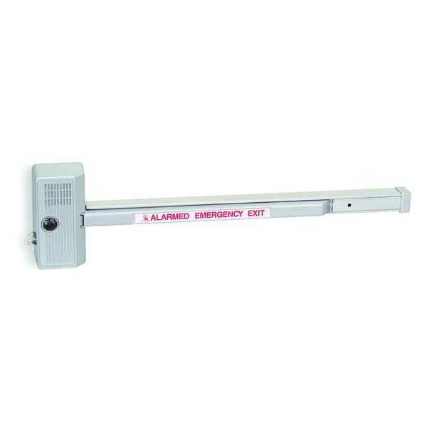 Exit Door Alarm, Aluminum, 99dB, Alum