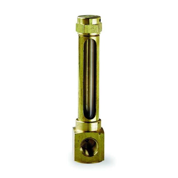 Gage, Vented Oil, 3/8 In, Type: Elbow, Female