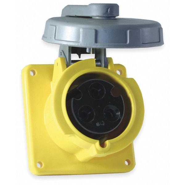 IEC Pin and Sleeve Receptacle, 100A, 125V