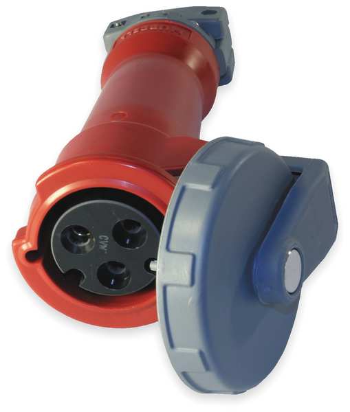 IEC Pin and Sleeve Connector, 30A, 480V