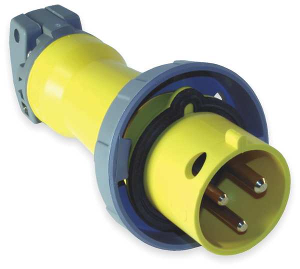 IEC Pin and Sleeve Plug, 2P, 3W, 30A, 125V